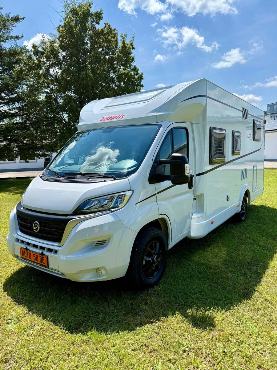 Keramikversiegelung beim Wohnmobil