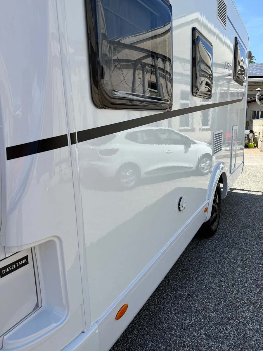 Keramikversiegelung beim Wohnmobil