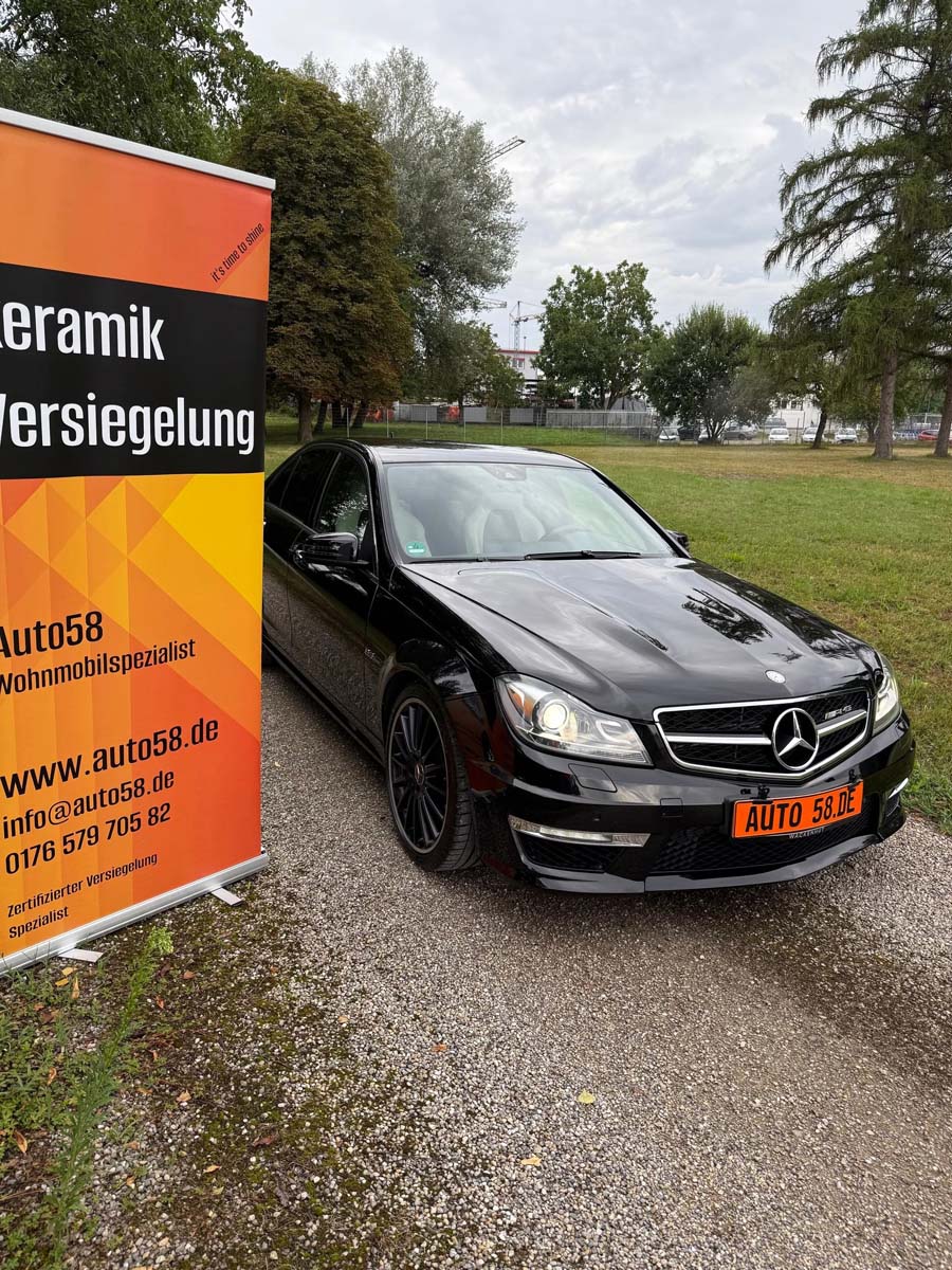 Keramikversiegelung beim Auto
