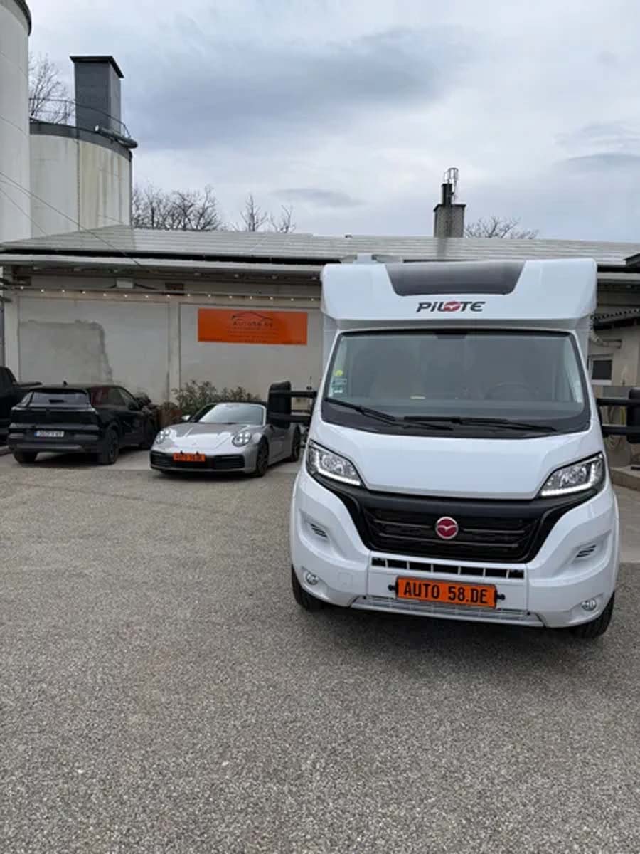 Keramikversiegelung beim Wohnmobil